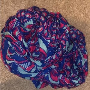 Lily Pulitzer infinity scarf